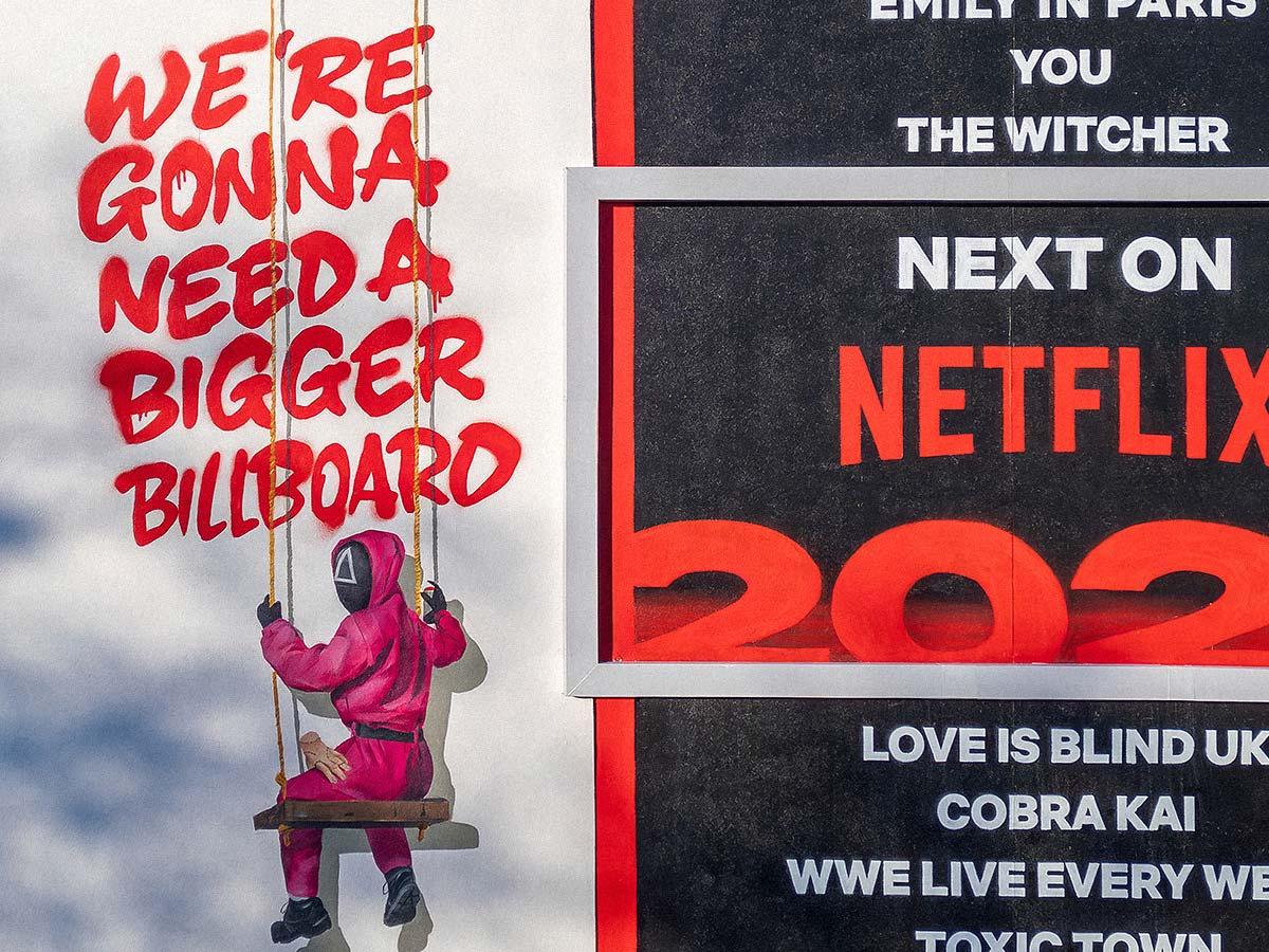 Netflix: Vai precisar de um outdoor maior